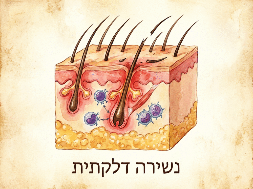נשירה דלקתית